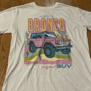 Target Bronco T Shirt Medium